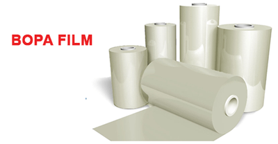 図. 二軸延伸ナイロン(BOPA)フィルムの製品画像