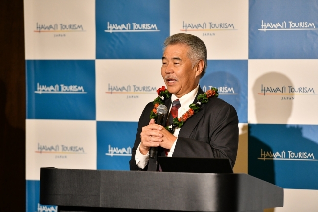 ハワイ州知事 デービッド・イゲ氏