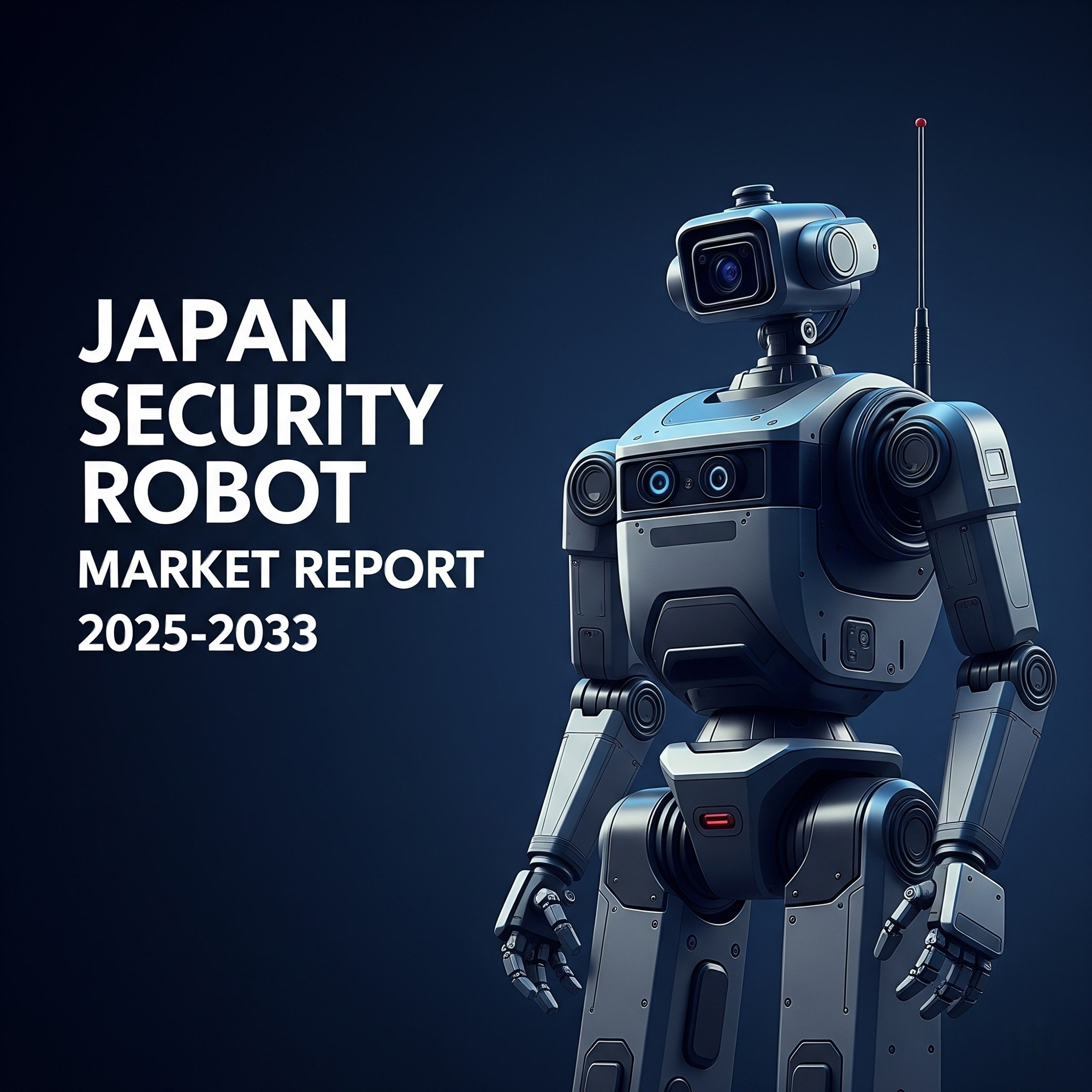 日本セキュリティロボット市場2025年版：業界規模は2033年までに27億9,460万米ドルに達し、年平均成長率13.7%で成長すると予測