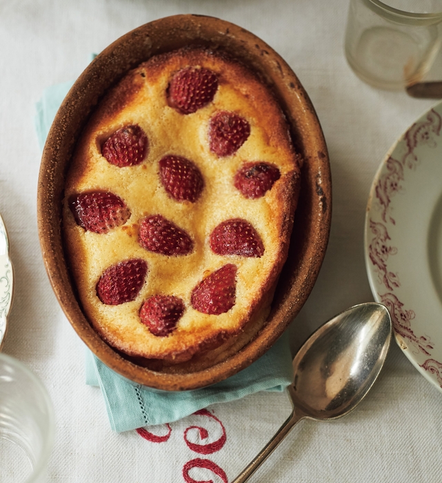 いちごのクラフティ