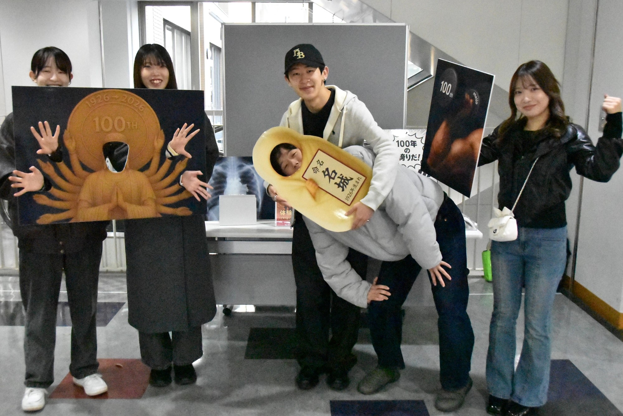 “なりきりパネル”の一幕