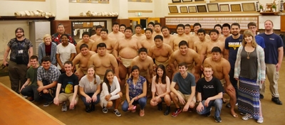 近畿大学体育会相撲部と外国人留学生（過去の様子）