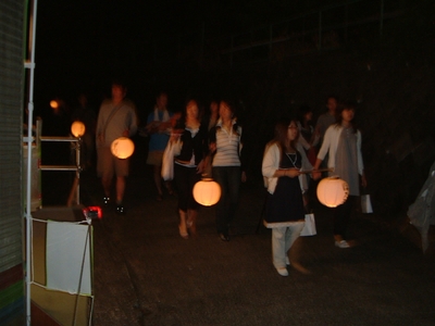 ちょうちんウォーク