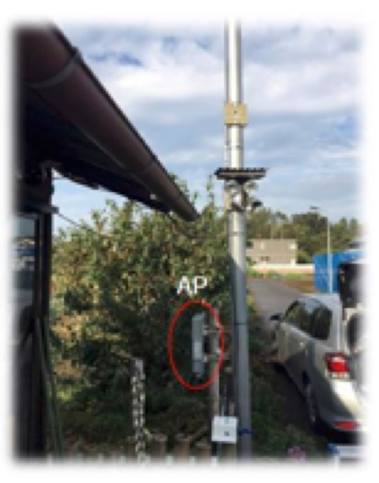 図3 基地局(AP)の設置状況