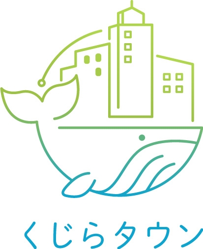 くじらタウン　ロゴ