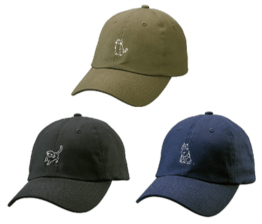 キャップ/各3,960円