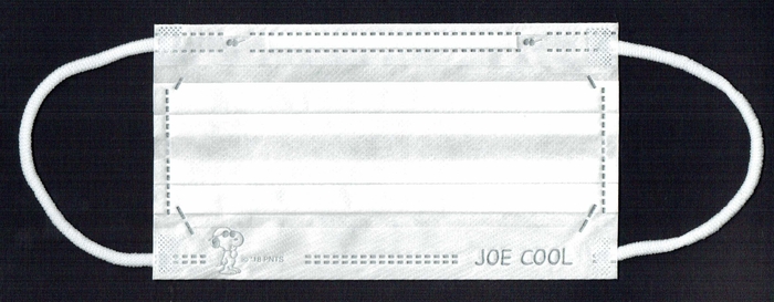 スヌーピー不織布マスク本体画像