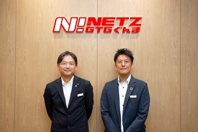 ネッツトヨタGTGぐんま （左から）えぎ店 店長　三木 雄介氏、カーセールス部GM 新車担当／割賦担当 次長　内田 勇樹氏