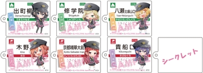 駅名標アクリルキーホルダーイメージ