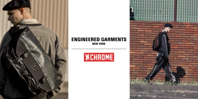 CHROME30周年記念！アメリカ発のファッションブランド「ENGINEERED GARMENTS」とのコラボバッグ第二弾を9月20日(土)世界同時発売