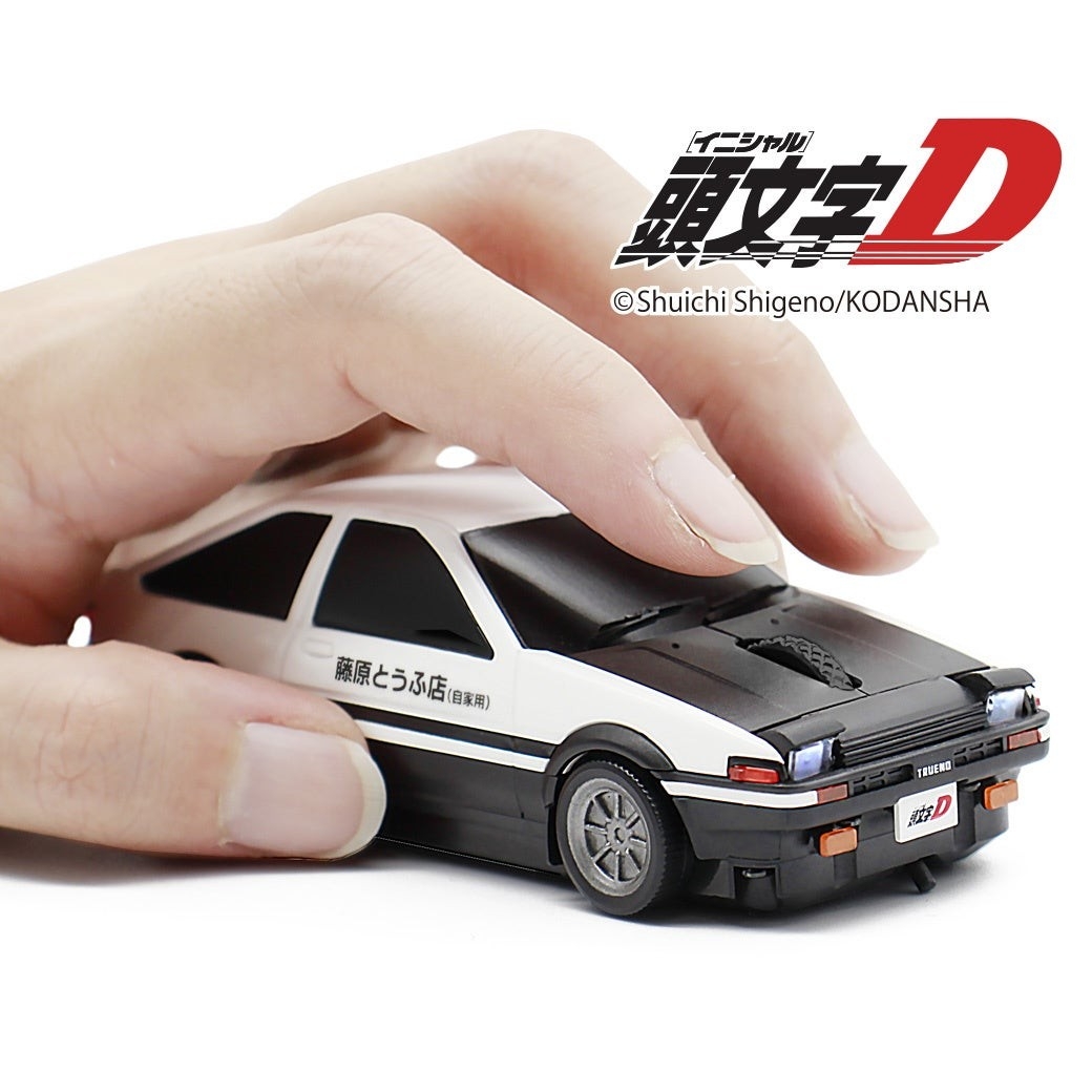 頭文字D』 Bluetooth 対応のトヨタ AE86 型無線マウス 後期版、予約