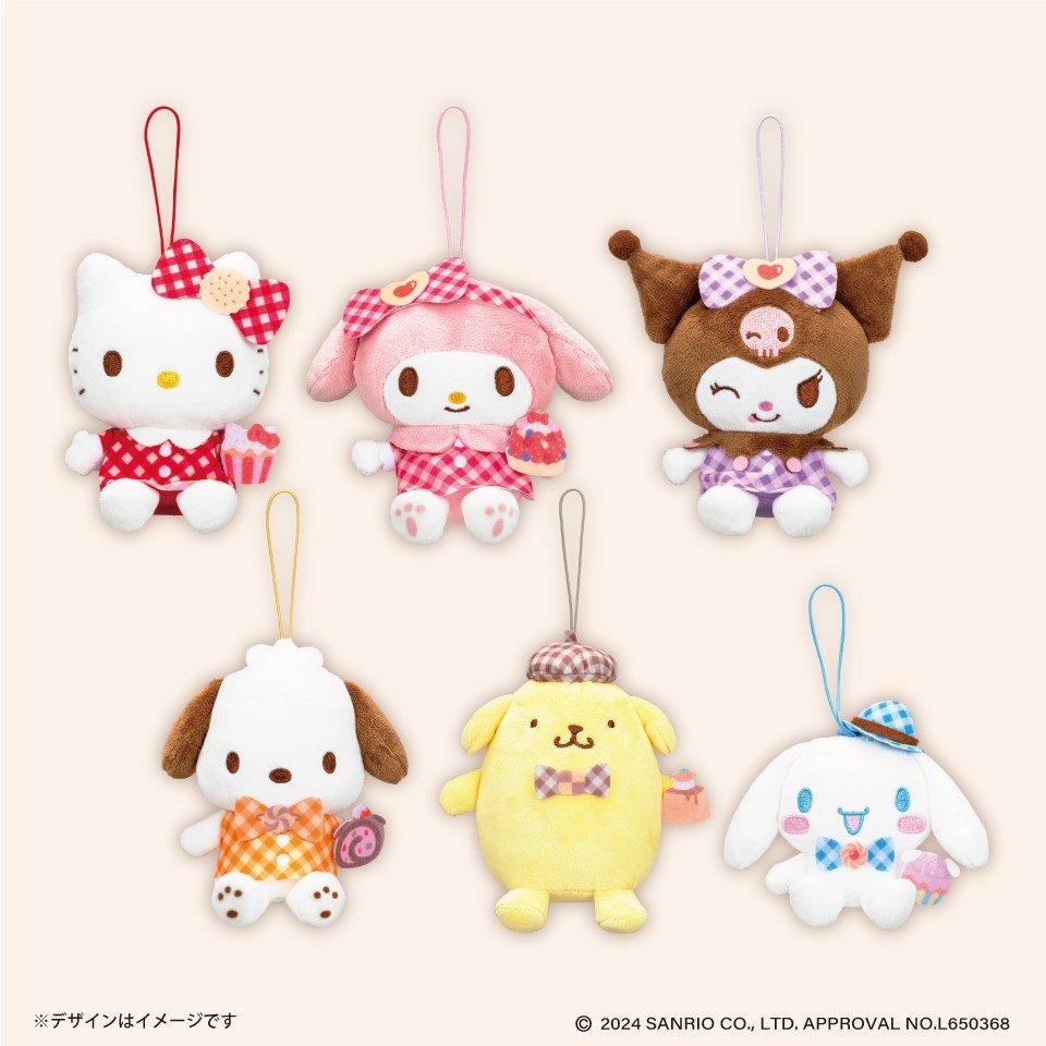 ▲サンリオキャラクターズ スイーツパーティーマスコット ~GiGO限定~