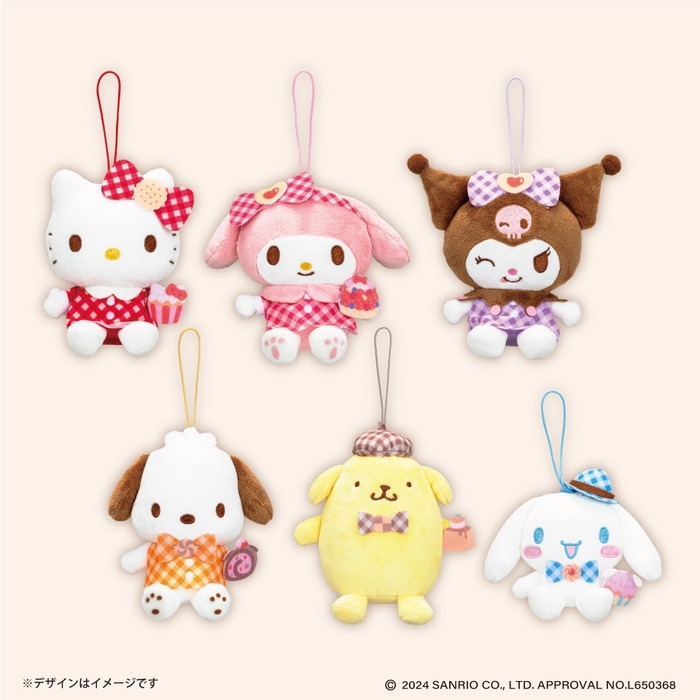 ▲サンリオキャラクターズ スイーツパーティーマスコット ~GiGO限定~