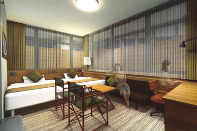 デラックスツインルーム（イメージ図）