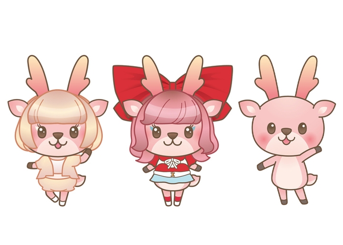 イワシカ(左から「きみのみかた」バージョン/「きゃりー10周年記念」バージョン/通常バージョン)