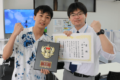 藤田さんとマイコーチ（担任）