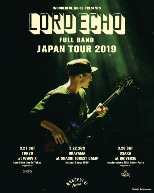 LORD ECHO(ロード・エコー)LIVE in TOKYO×SHIPS コラボアイテム発売