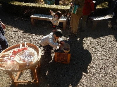 正月遊び広場（昨年度の様子）