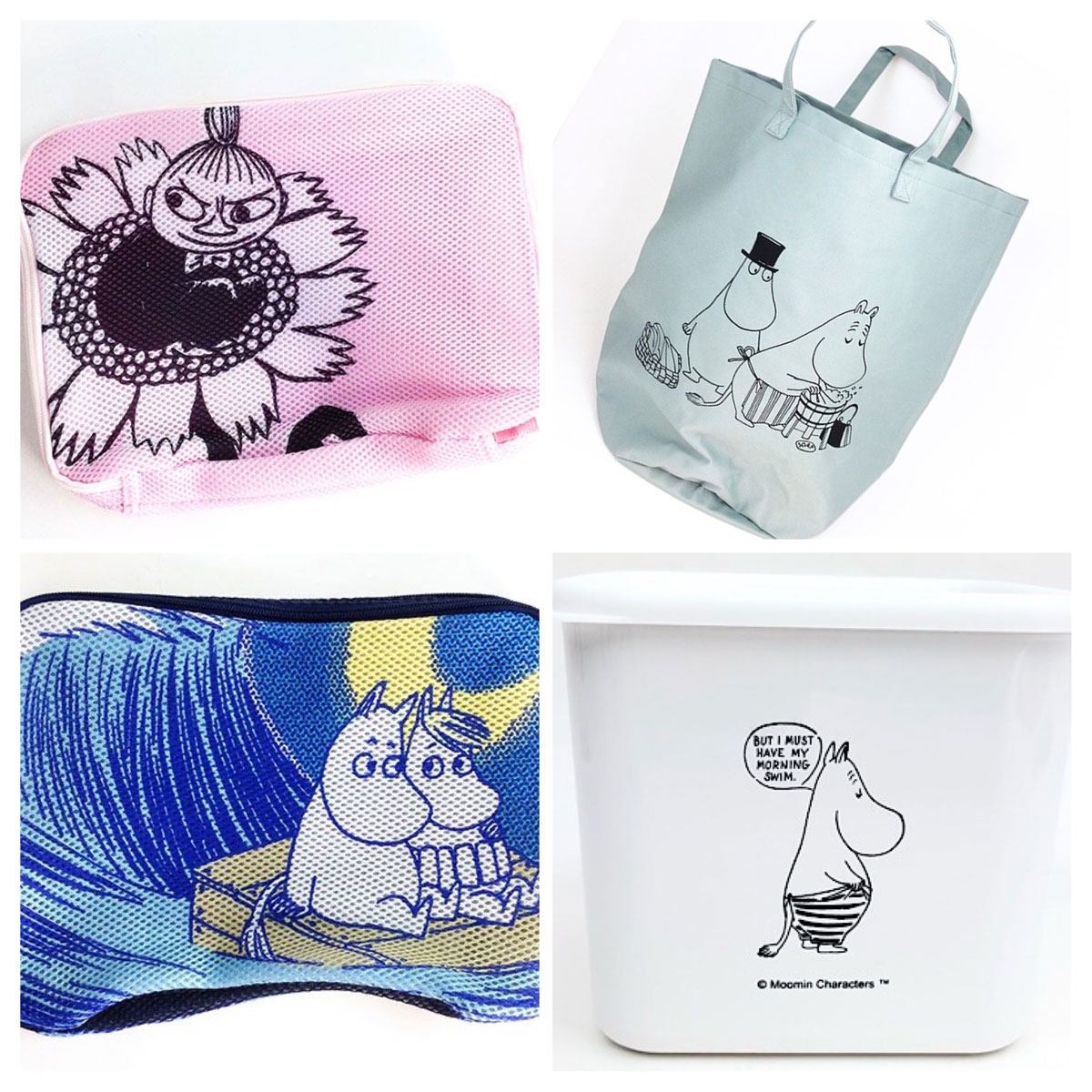 お手伝いはおまかせ？ムーミンのランドリーグッズで素敵なお洗濯ライフ