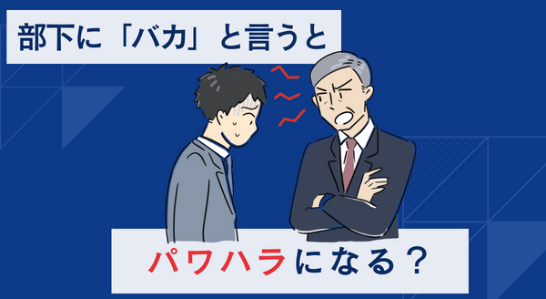 「部下に「バカ」と言うとパワハラになる？－パワハラと注意・指導の違い－」（動画でわかる）をYouTubeに配信を開始しました！