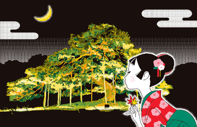 重ね押しスタンプラリー完成イメージ