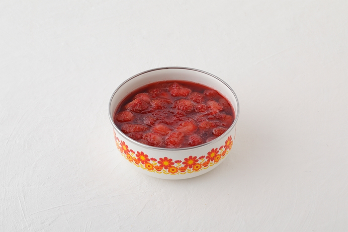 富士ホーロー　Memories 14cm (サンフラワー柄)丸型容器