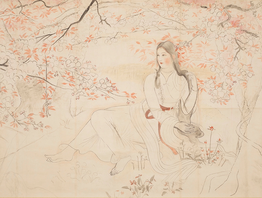 木華開耶媛(下絵) 1929年