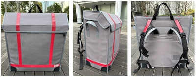 災害時や山間部などの屋外環境においてもStarlink Businessアンテナを安全かつ効率的に運搬可能な可搬用リュックの販売開始