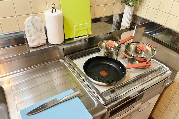 IH3口コンロ・調理器具(T-fal)等