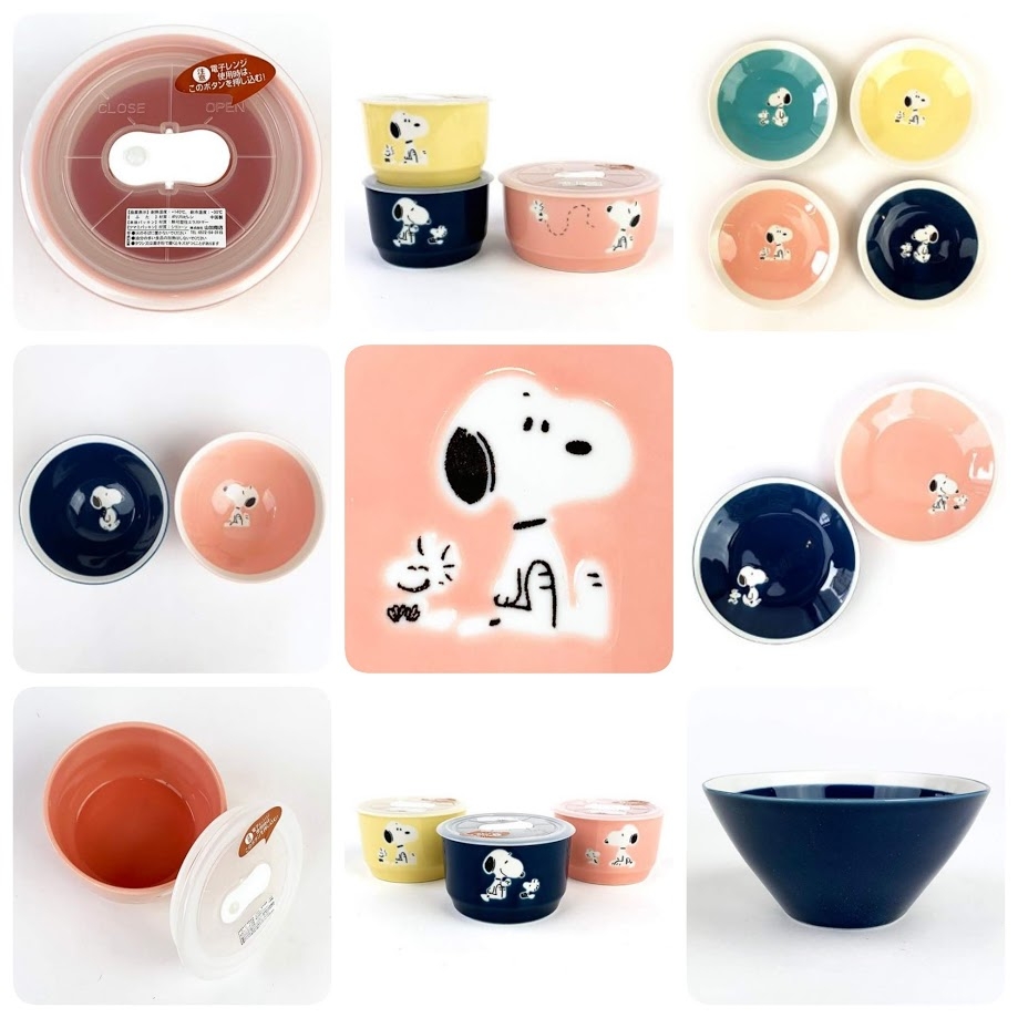 数日前の自分よくやった!毎日の食卓に助かる”作り置き”がスヌーピーで楽しくなるよ☆レンジに本気の厚塗りコンテナがお皿とまとめて登場♫