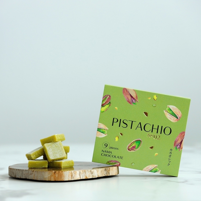 cacaosic 生チョコレート ピスタチオ1