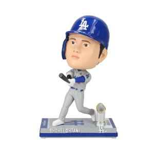 大谷翔平選手のワールドシリーズ優勝記念ボブルヘッドが登場！ 世界限定7,000個！トロフィー＆チケット台座付き商品を5/23発売