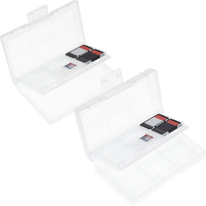 microSD Expressカードも収納できるゲームカードケース（12枚用／24枚用）