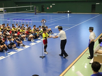 大阪ブルテオン×京阪グループ   地域・社会連携活動「BLUE ACTION」の取り組みとして小学生バレーボール大会「第1回おけいはん杯」を開催！