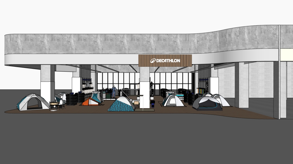 デカトロン・アウトドア・オフィシャルショップオープン