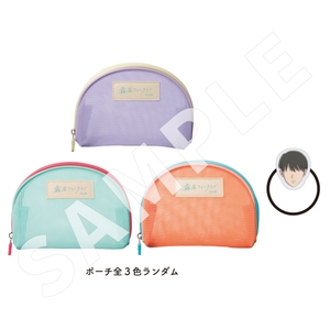 メッシュポーチ＆生首ヘアゴムセット (ポーチ全3色ランダム） 3,300円