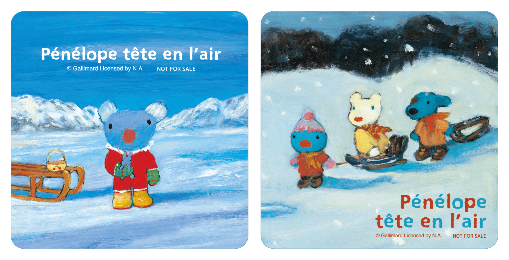 ※ペネロペ コラボメニューをご注文いただいたお客さまにはランダムでペネロペ コースターが1枚ついてきます