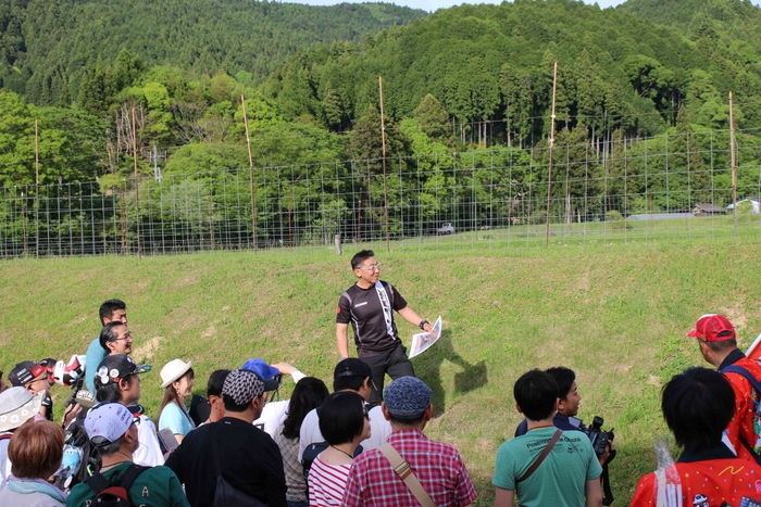 ツアーの様子(昨年のもの) 1