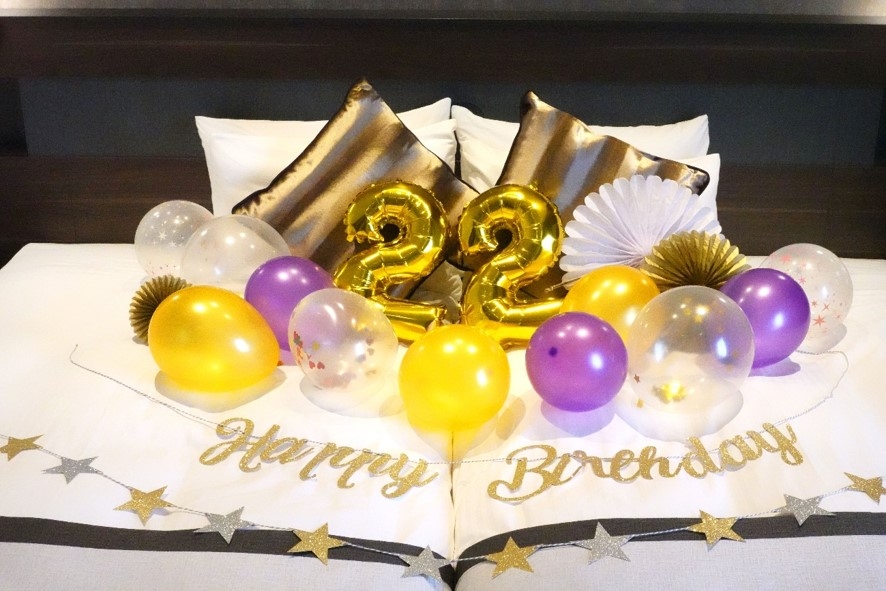 インスタで流行りのバルーンサプライズができる、ふたり旅プラン販売!