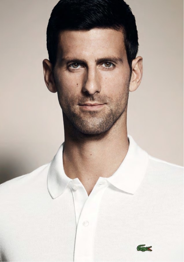 [希少] テニスウェア　ジョコビッチ　LACOSTE NOVAK DJOKOVIC（ノバク・ジョコビッチ） THE NEW LACOSTE