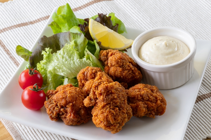 唐揚げなどの揚げ物に…