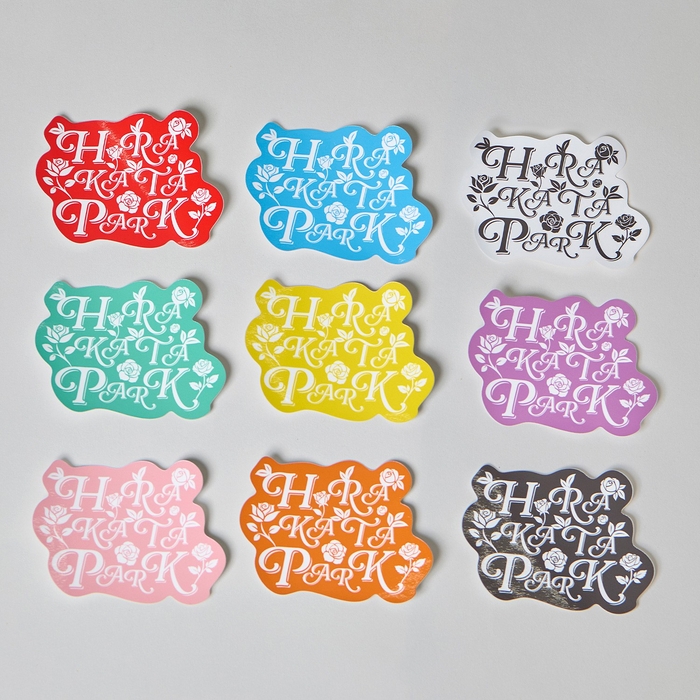 「ローズステッカー」(全9種) 各350円