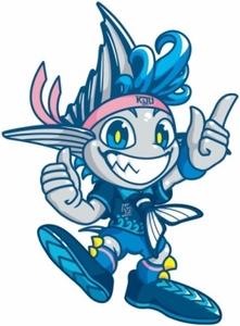 近畿大学体育会公式マスコット「KINDAI BIG BLUE」