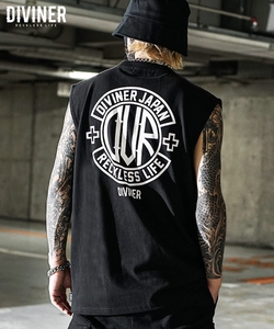 Clique Logo Nosleeve(ブラック/ホワイト)