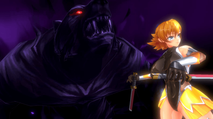 井河さくら 戦闘シーン ※画像は開発中のものです