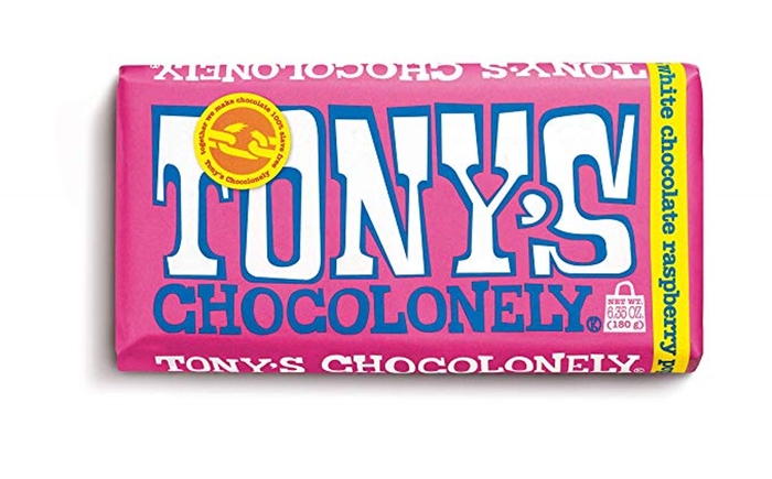 トニーズチョコロンリー ホワイトチョコレート ラズベリーポッピングキャンディー 180g