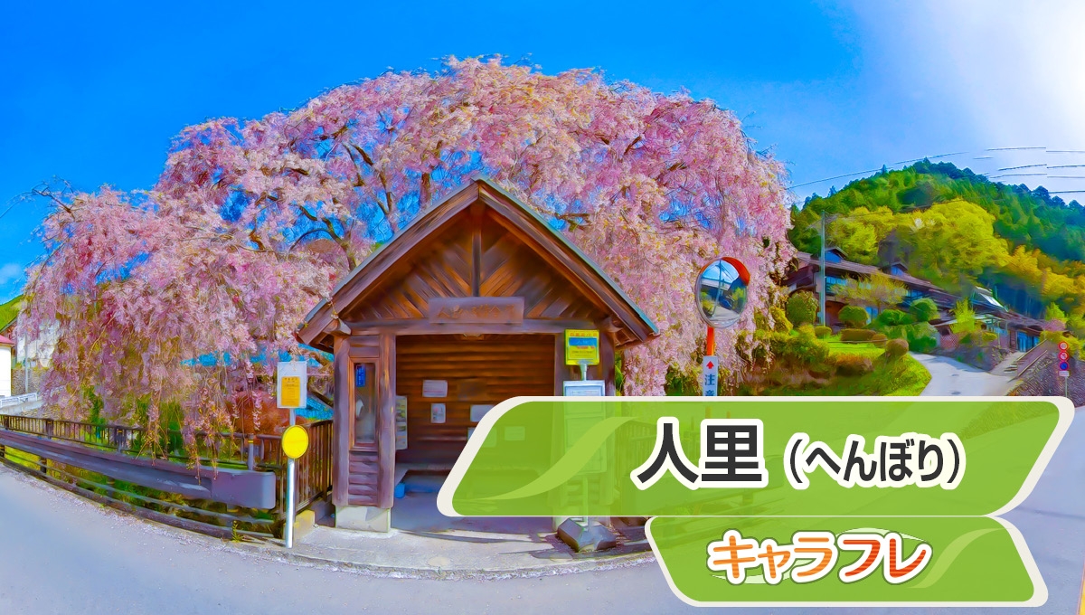 人里(へんぼり)枝垂れ桜