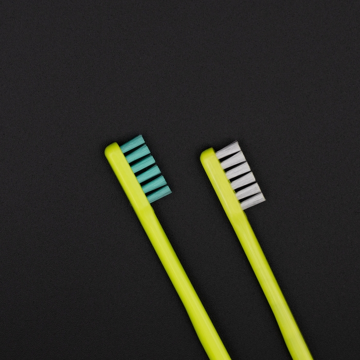 毛丈7mm、硬さは選べる2タイプ(かため/やわらかめ)