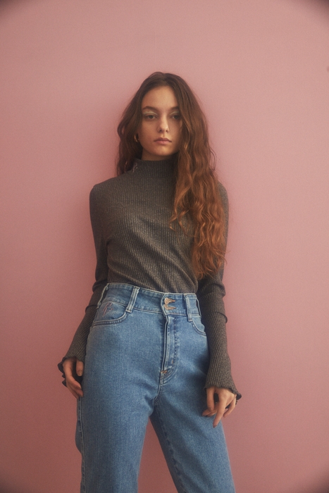 Priveve×SOMETHING WAIST MARK SLIM DENIM ¥ 19,965 (税込)XXS,XS,Sサイズ