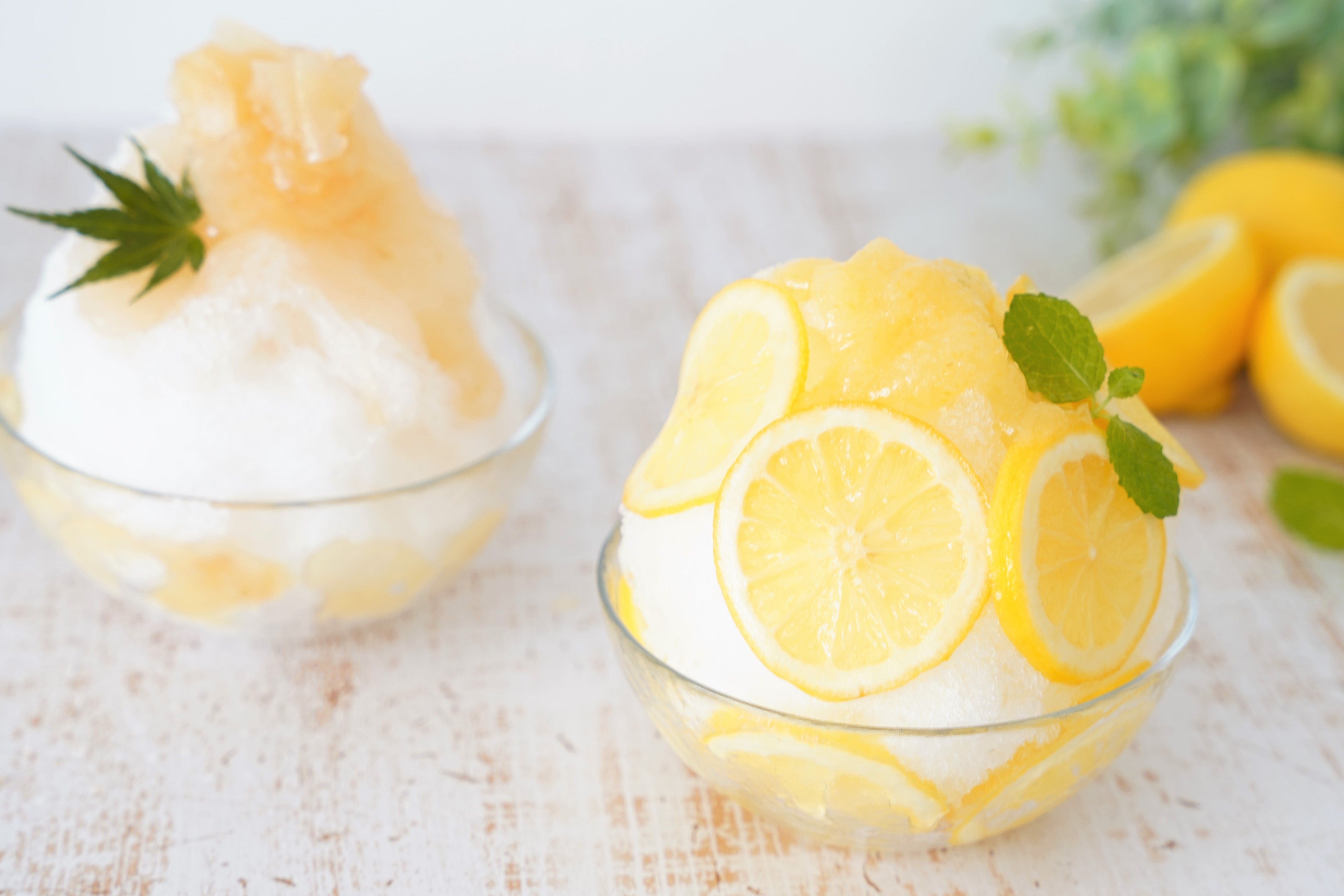 【蜂蜜専門店の夏の定番】自家製蜂蜜漬けのかき氷が今年も登場 ナチュラルで美味しい!ハニーレモンとハニージンジャーのかき氷 蜂蜜専門店ミールミィのカフェにて6月23日(水)販売開始